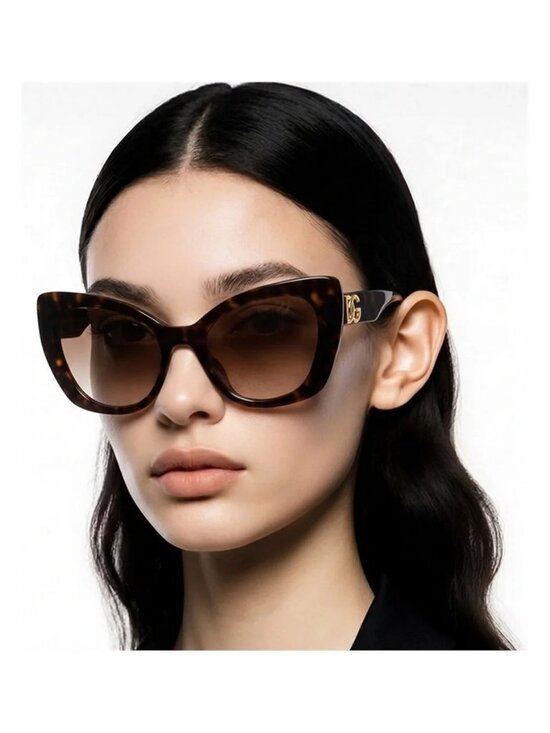 New Authentic Dolce & Gabbana DG 4405 502/13 tortoise Sunglasses main image 9